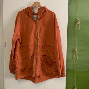 Columbia Full Zip Hooded Windbreaker